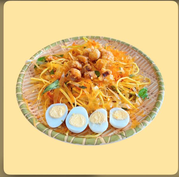 bánh tráng trộn