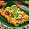 bánh tráng cuộn