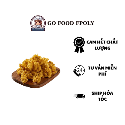 viên gà lắc sốt chua ngọt