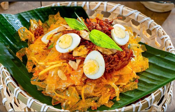 bánh tráng trộn