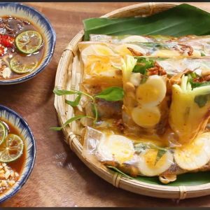 bánh tráng cuộn